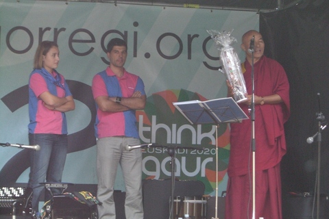 Argazkia: Thubten Wanchen Gogorregi saria jaso du.