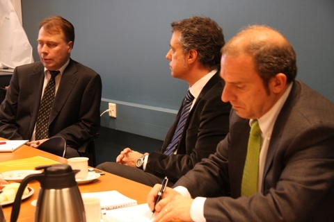 Argazkia: Ordezkaritzaren topaketa Finlandiako enpresariekin