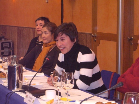 Argazkia: Aldarte, Gehitu, EHGAM eta Hegoak elkarteen ordezkariek ekarpenak egin zituzten.