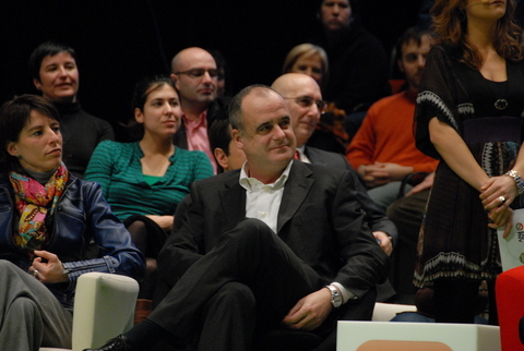 Argazkia: Joseba Egibar ekitaldiaren une baten 