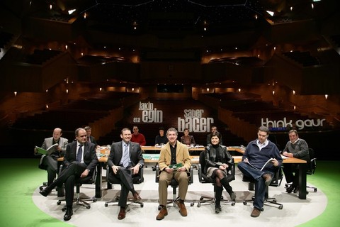 Argazkia: Think Gaurko kanpainako amaieraren ekitaldiaren aurkezpena Euskalduna Jauregian 